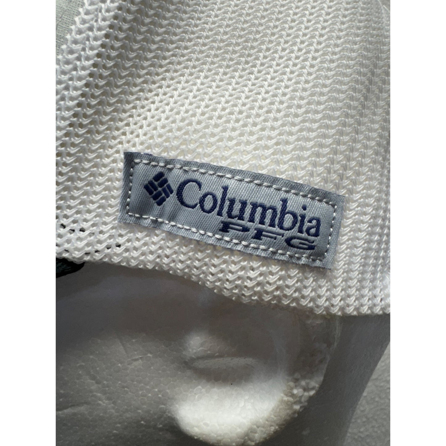 Columbia PFG Mesh Snapback Hat With American Flag & Fish Design #38B