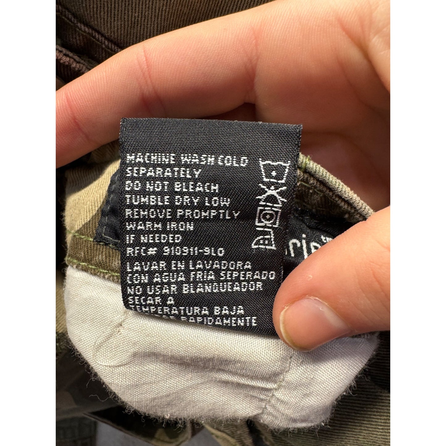 Mens Camouflage Cargo Pants #7483