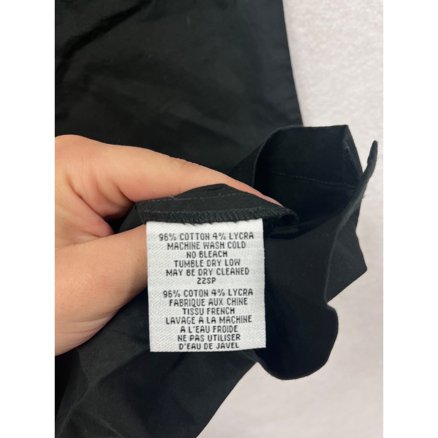 Eileen Fisher XS Black Wide-Leg Pants #8539