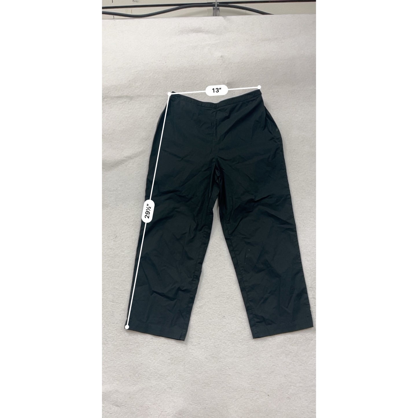 Eileen Fisher XS Black Wide-Leg Pants #8539