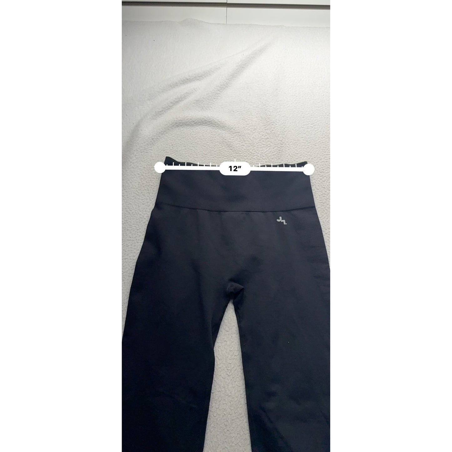 Seamless Black High-Waisted Leggings Size S 33" Length By JoyLab #9913