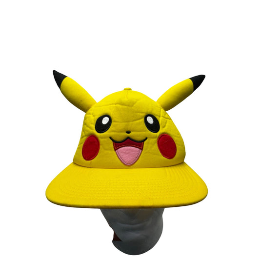 Pikachu Character Snapback Cap With 3D Ears #33B