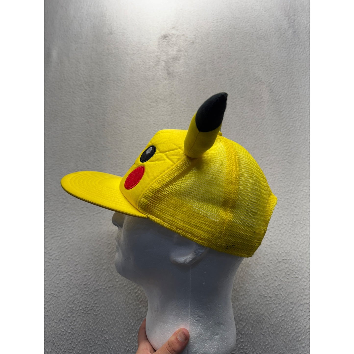 Pikachu Character Snapback Cap With 3D Ears #33B