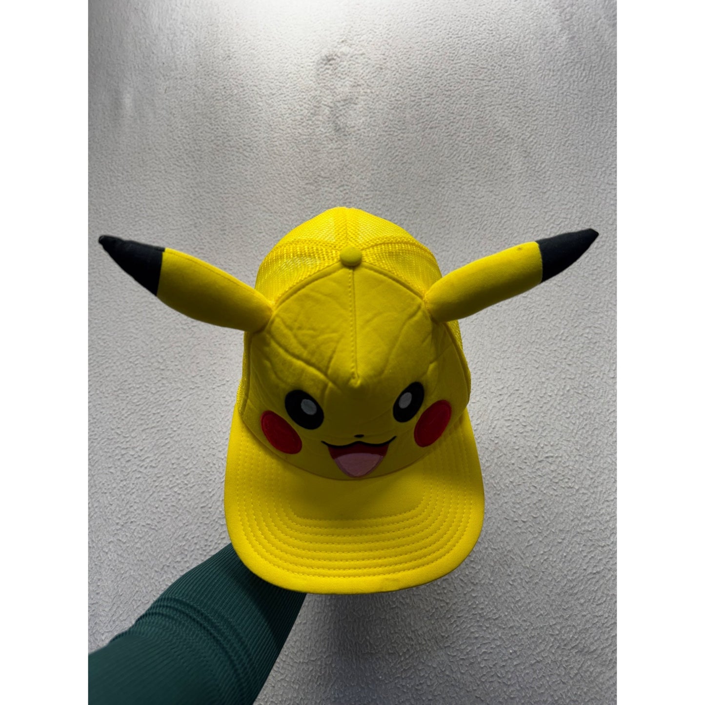 Pikachu Character Snapback Cap With 3D Ears #33B
