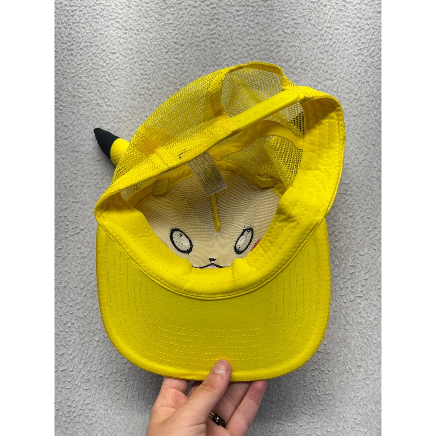 Pikachu Character Snapback Cap With 3D Ears #33B