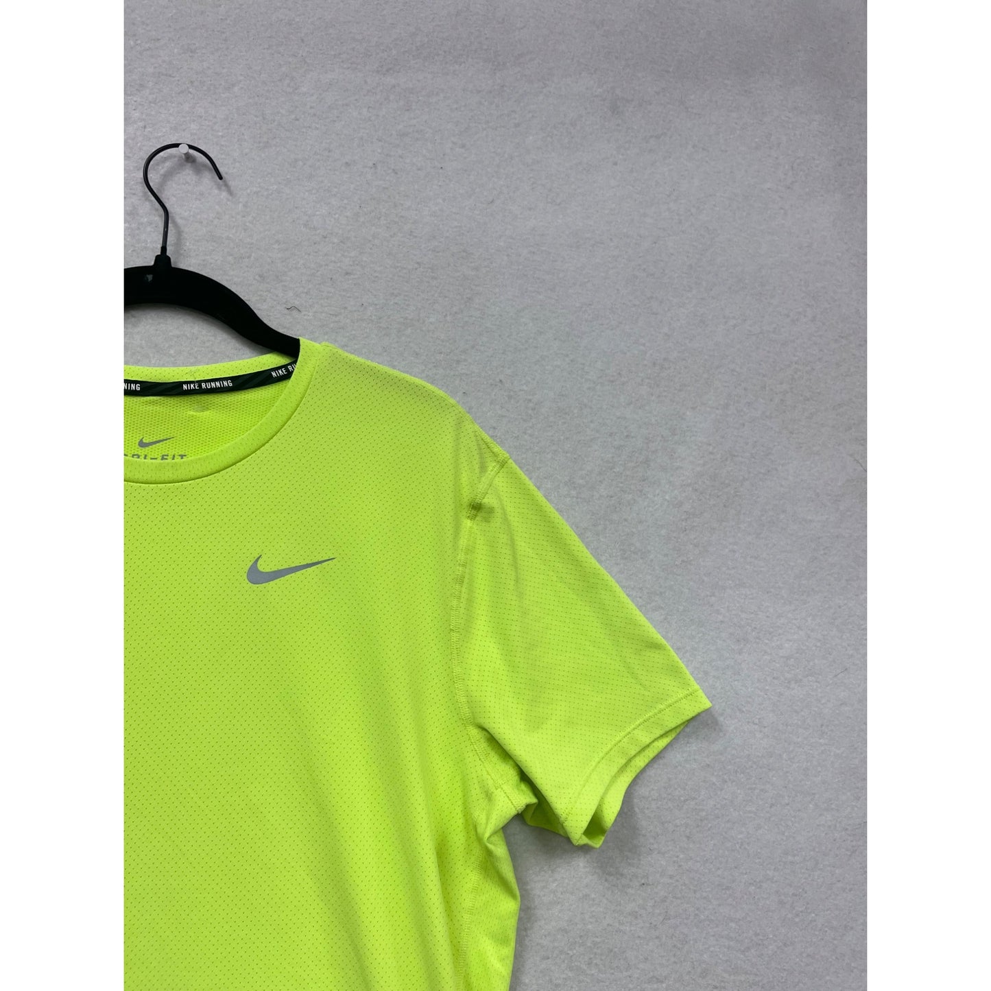 Nike Dri-FIT Running T-Shirt M Neon Yellow #211A