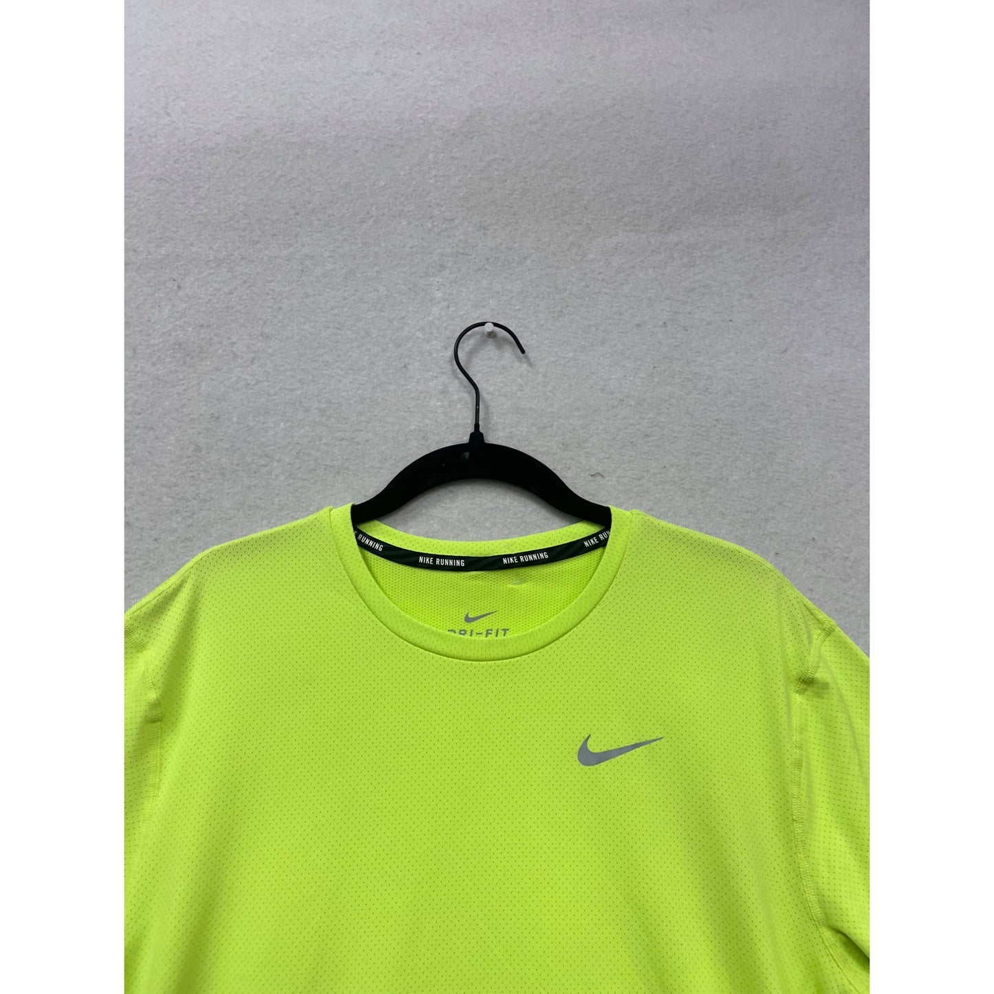 Nike Dri-FIT Running T-Shirt M Neon Yellow #211A