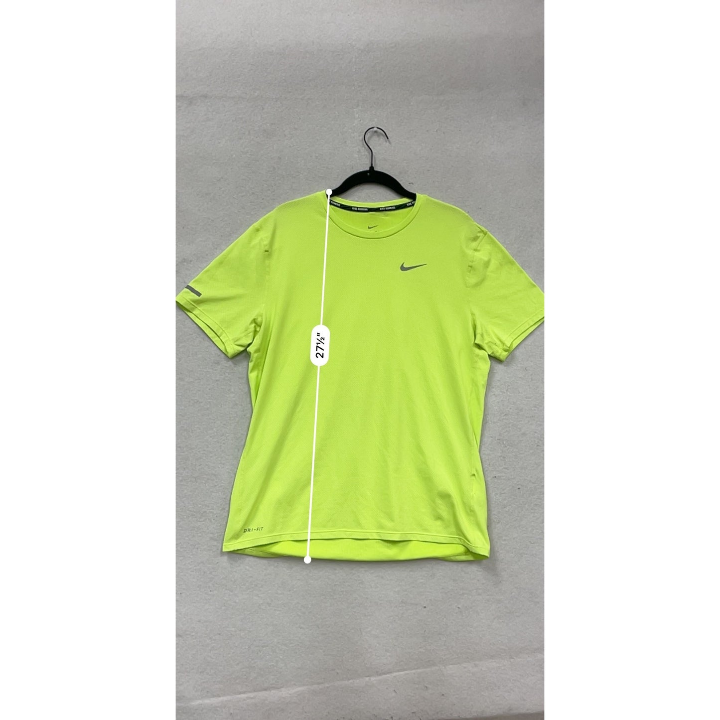 Nike Dri-FIT Running T-Shirt M Neon Yellow #211A