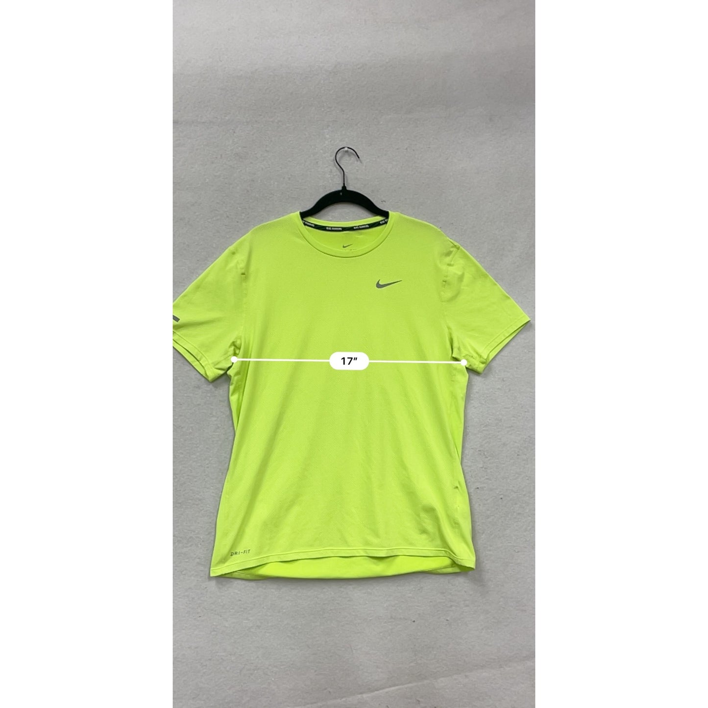 Nike Dri-FIT Running T-Shirt M Neon Yellow #211A