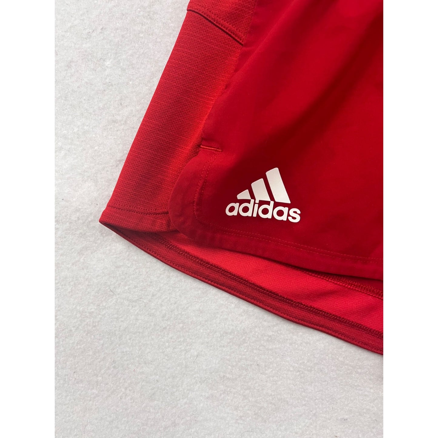 Adidas Womens Volleyball  Red Athletic Shorts - Size S #8253