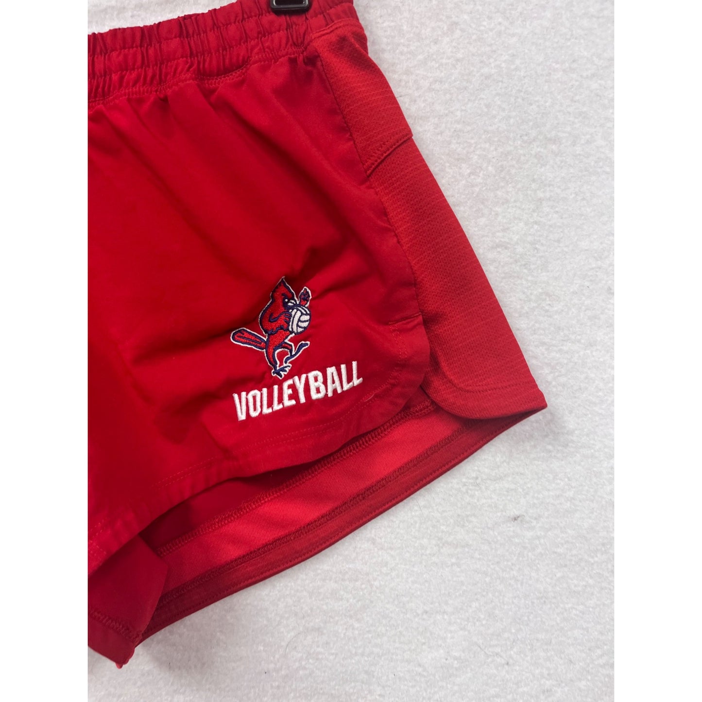 Adidas Womens Volleyball  Red Athletic Shorts - Size S #8253