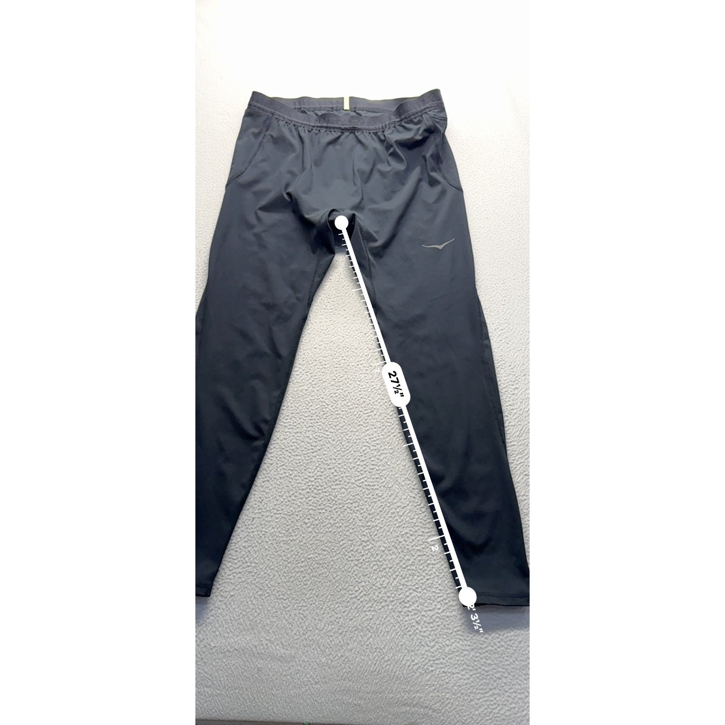 Hoka Black Performance Running Tights With Pockets Size M #9083