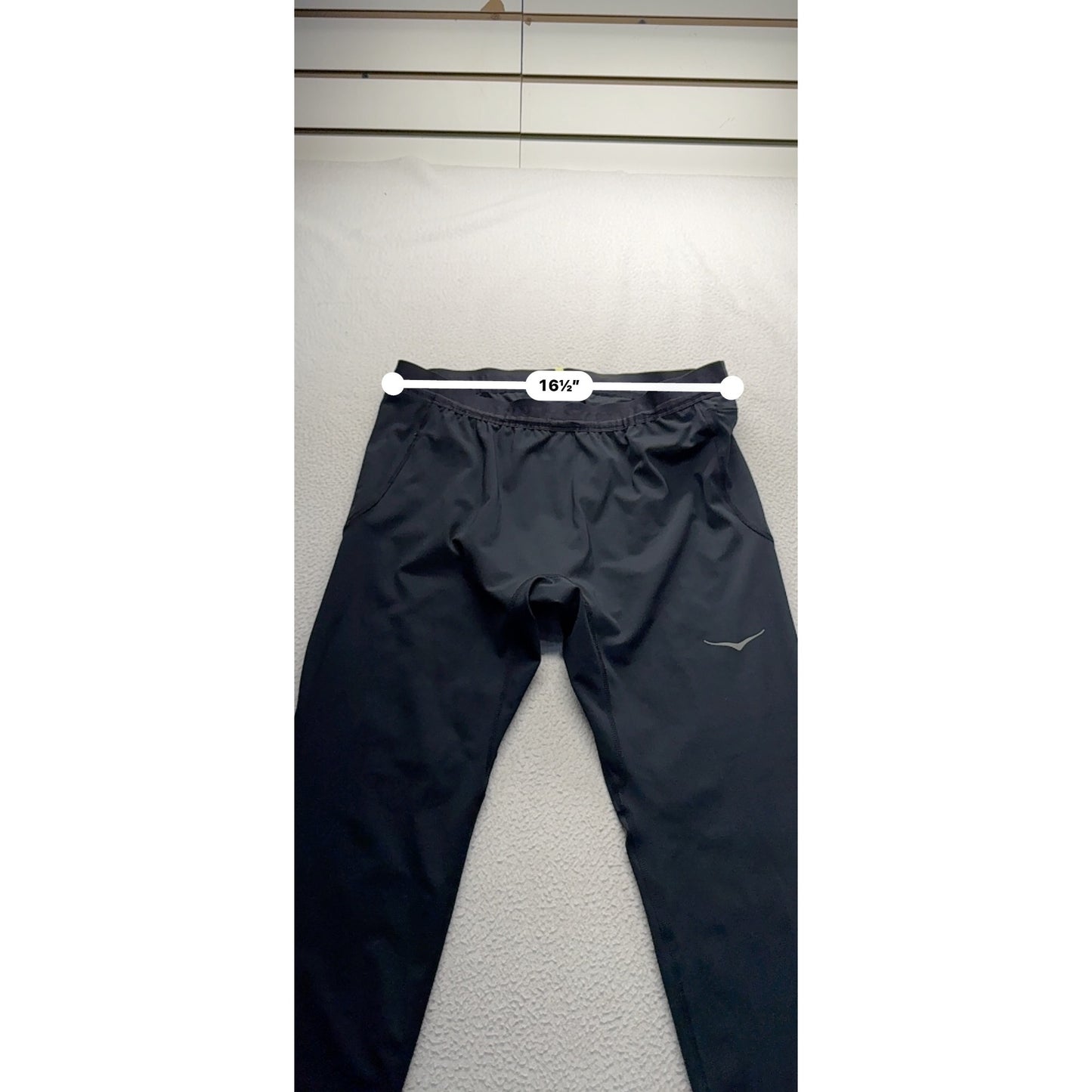 Hoka Black Performance Running Tights With Pockets Size M #9083