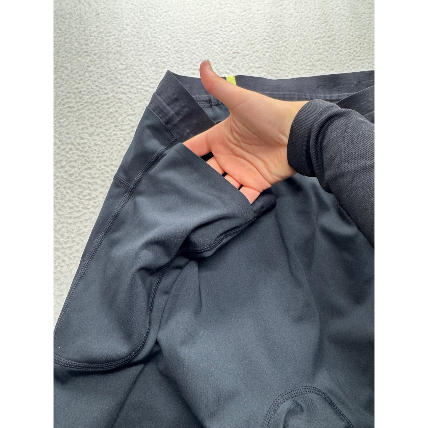 Hoka Black Performance Running Tights With Pockets Size M #9083