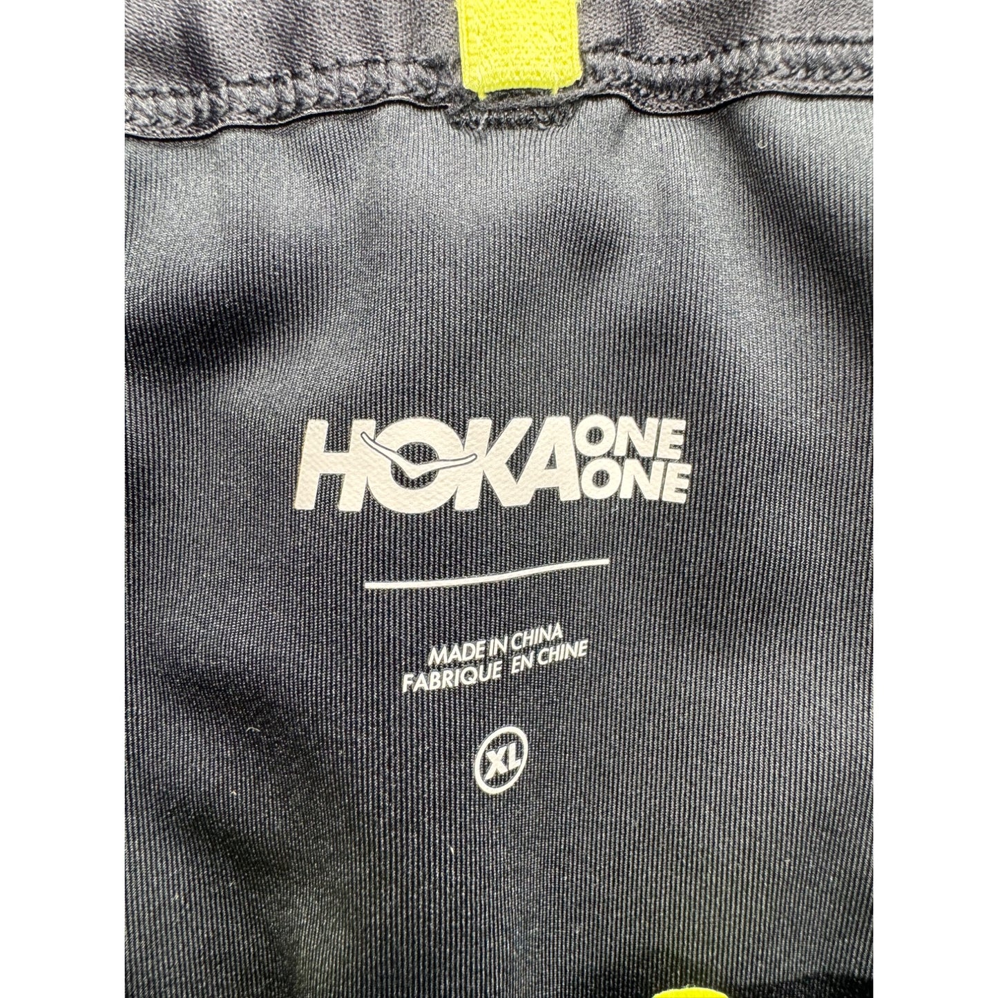 Hoka Black Performance Running Tights With Pockets Size M #9083