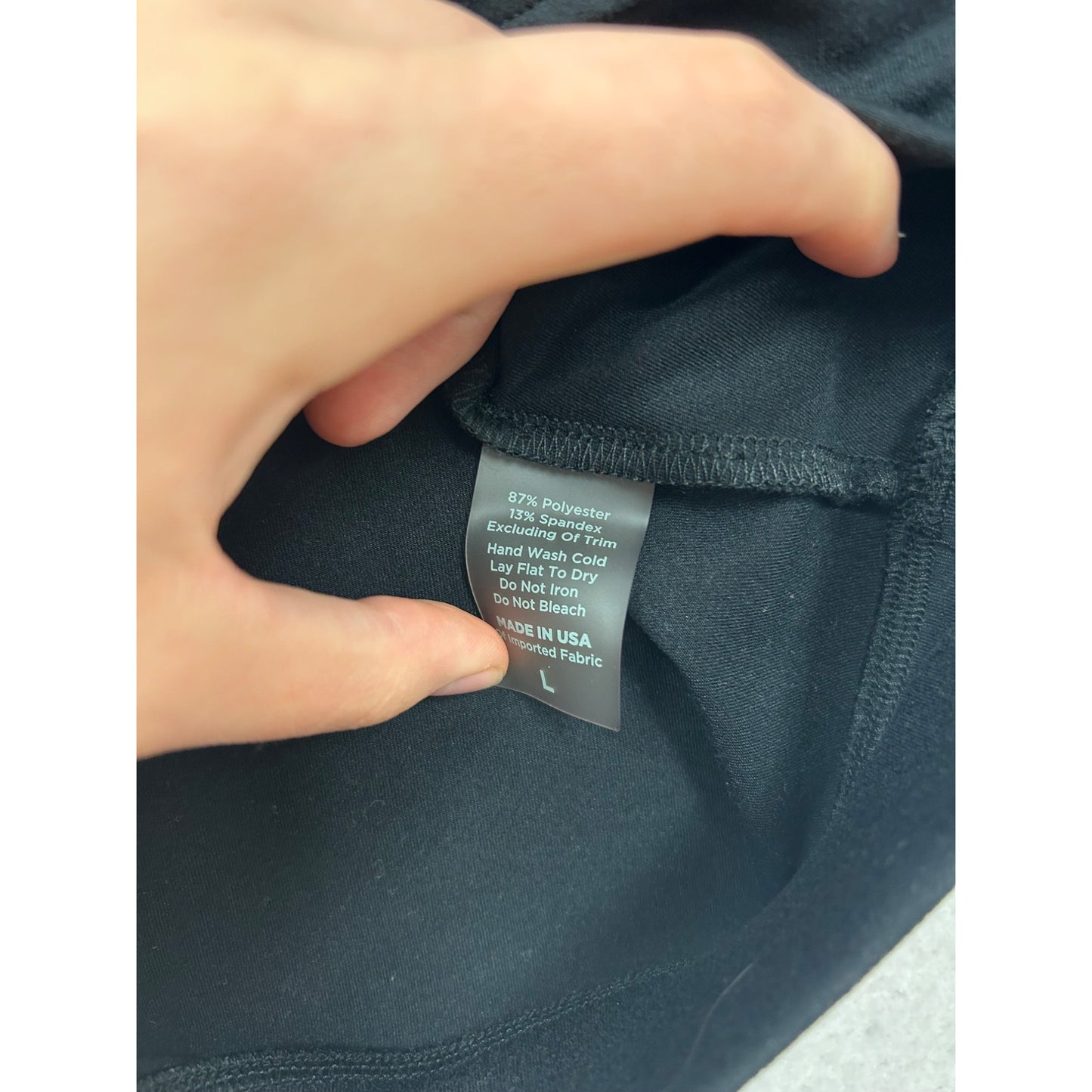 Bombshell Sportwear Black Crop Top With Green Zipper #267A