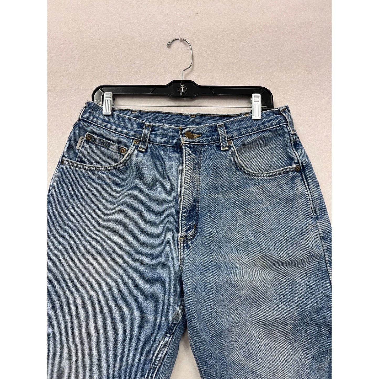 Carhartt Relaxed Fit Blue Denim Jeans Size 34x30 #149A