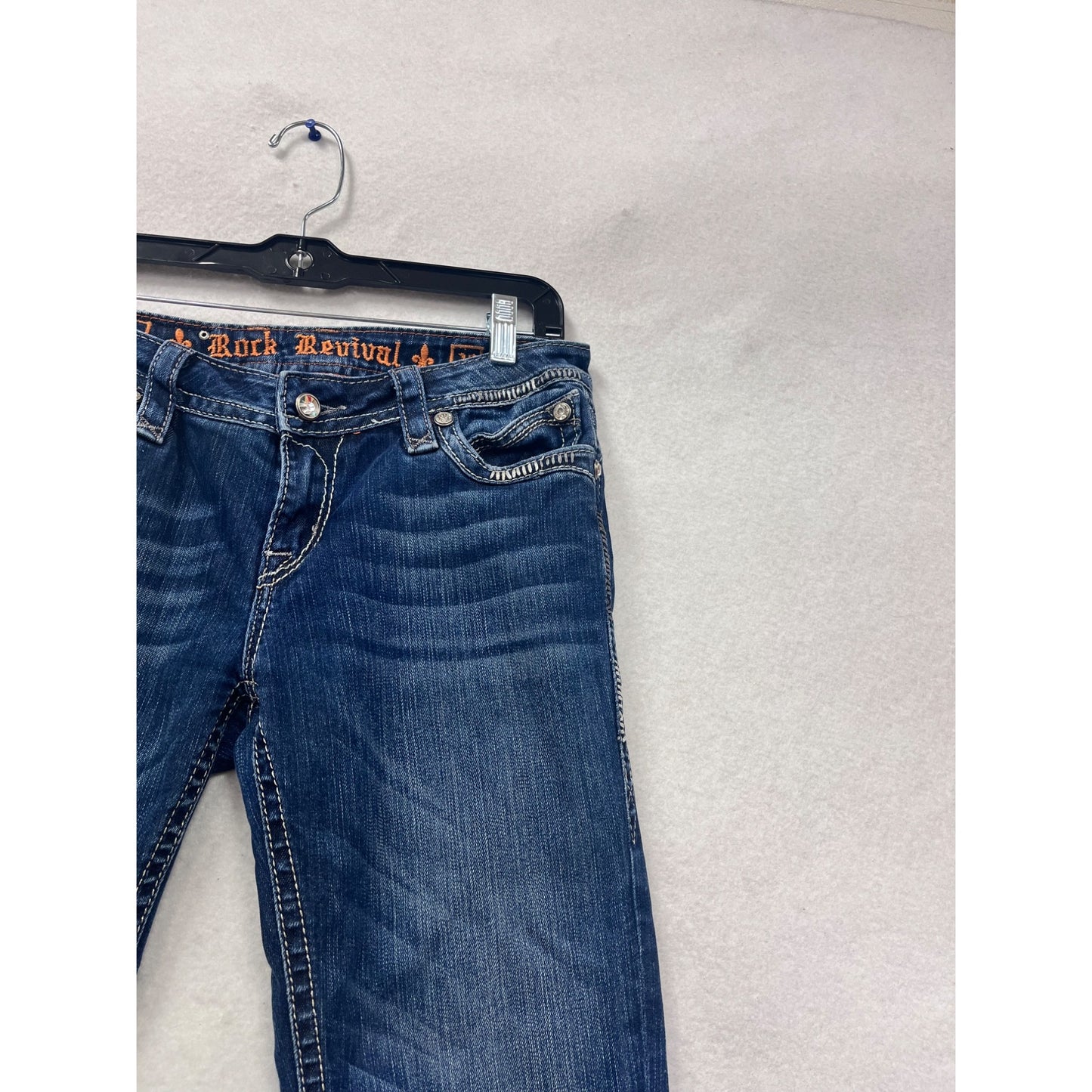 Rock Revival Straight Leg Jeans Size 8 #668A