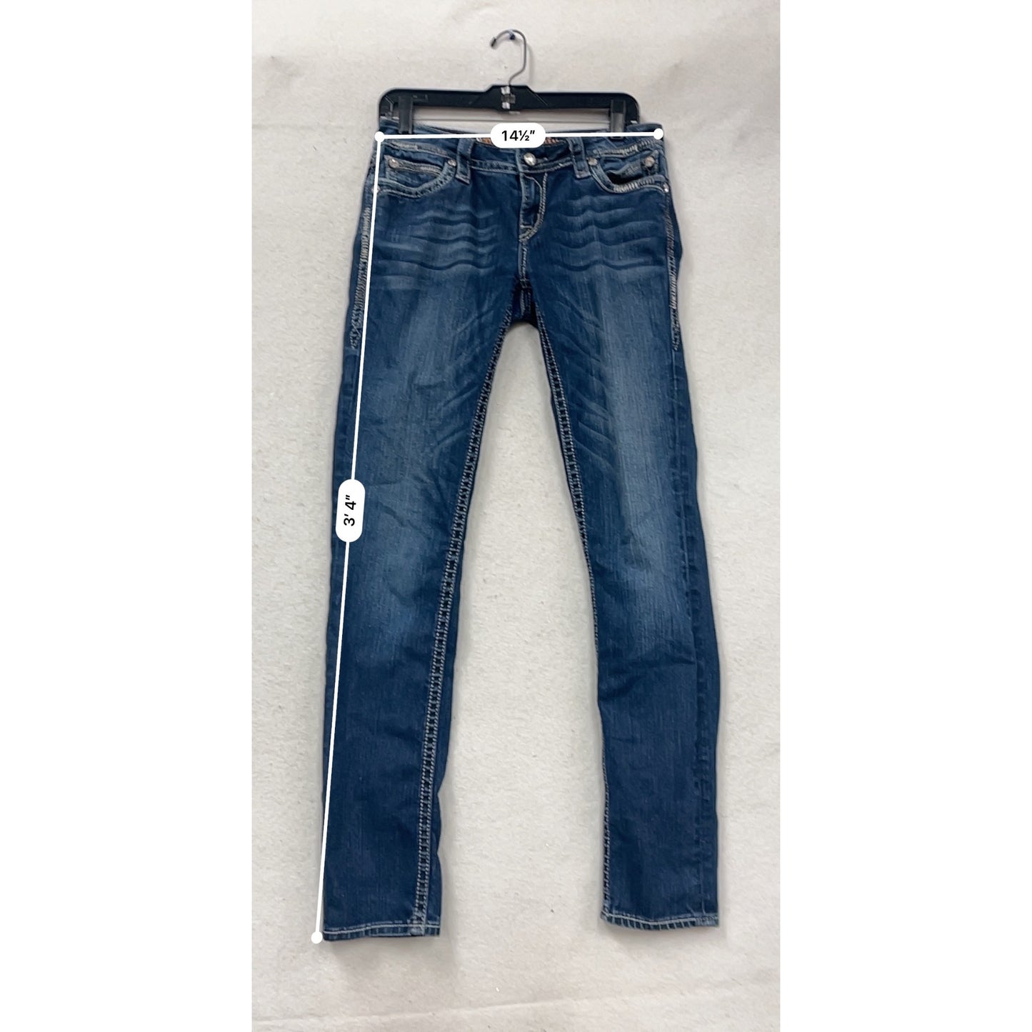Rock Revival Straight Leg Jeans Size 8 #668A
