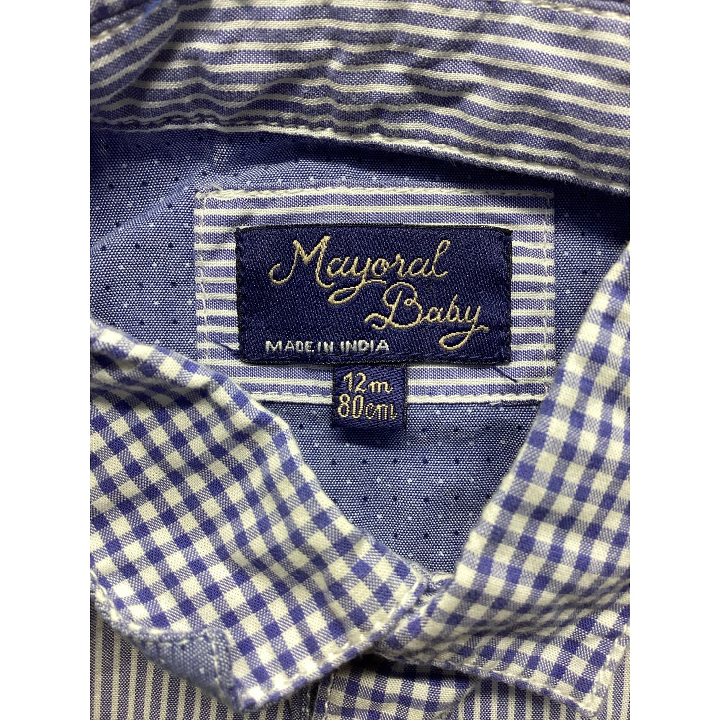 Mayoral Baby Button Down