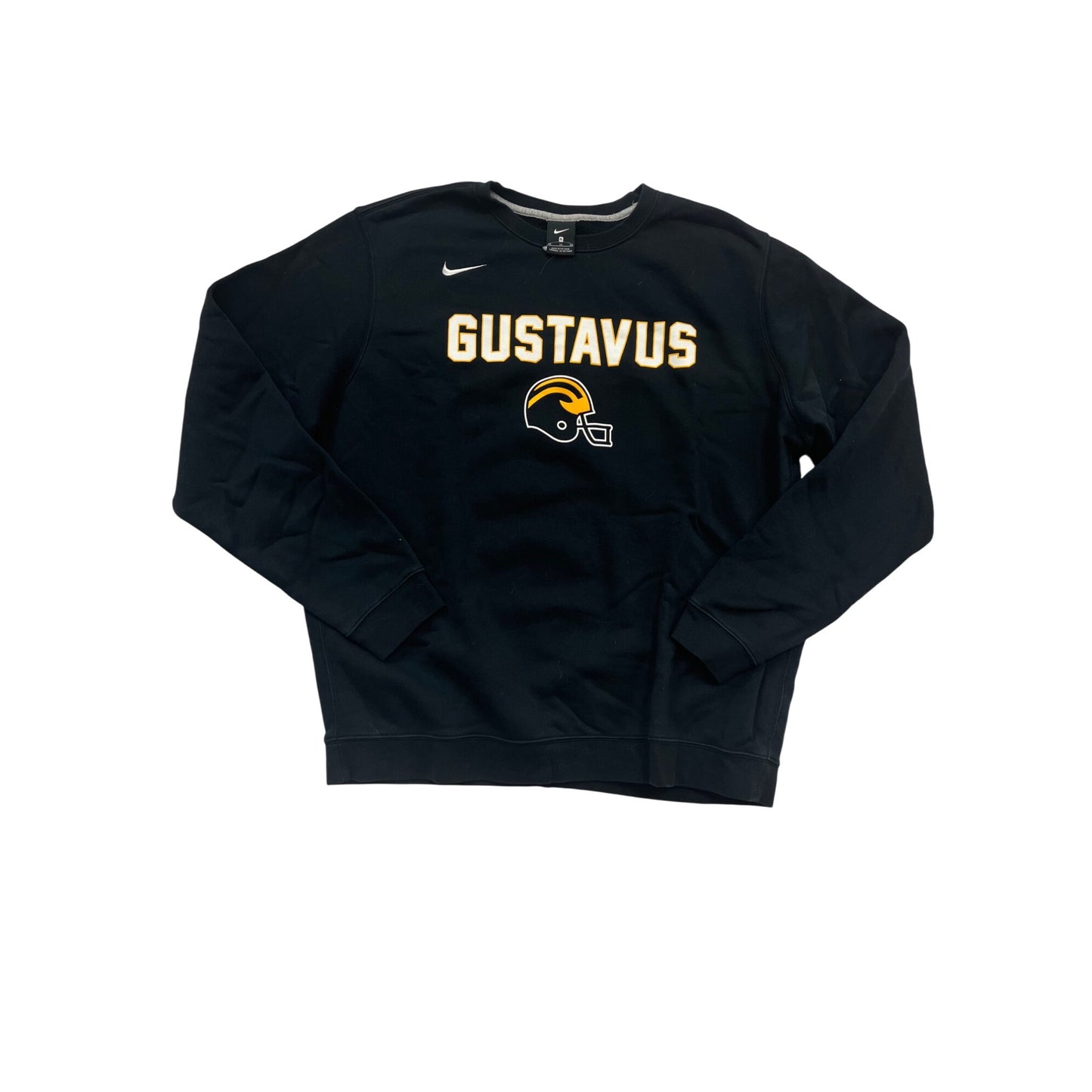Nike Gustavus Black Crewneck Sweatshirt XL #95A