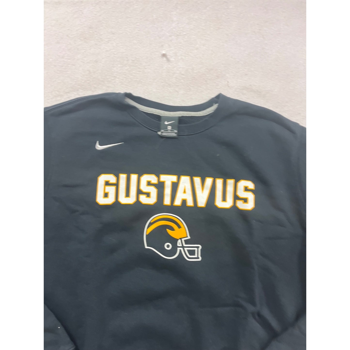 Nike Gustavus Black Crewneck Sweatshirt XL #95A