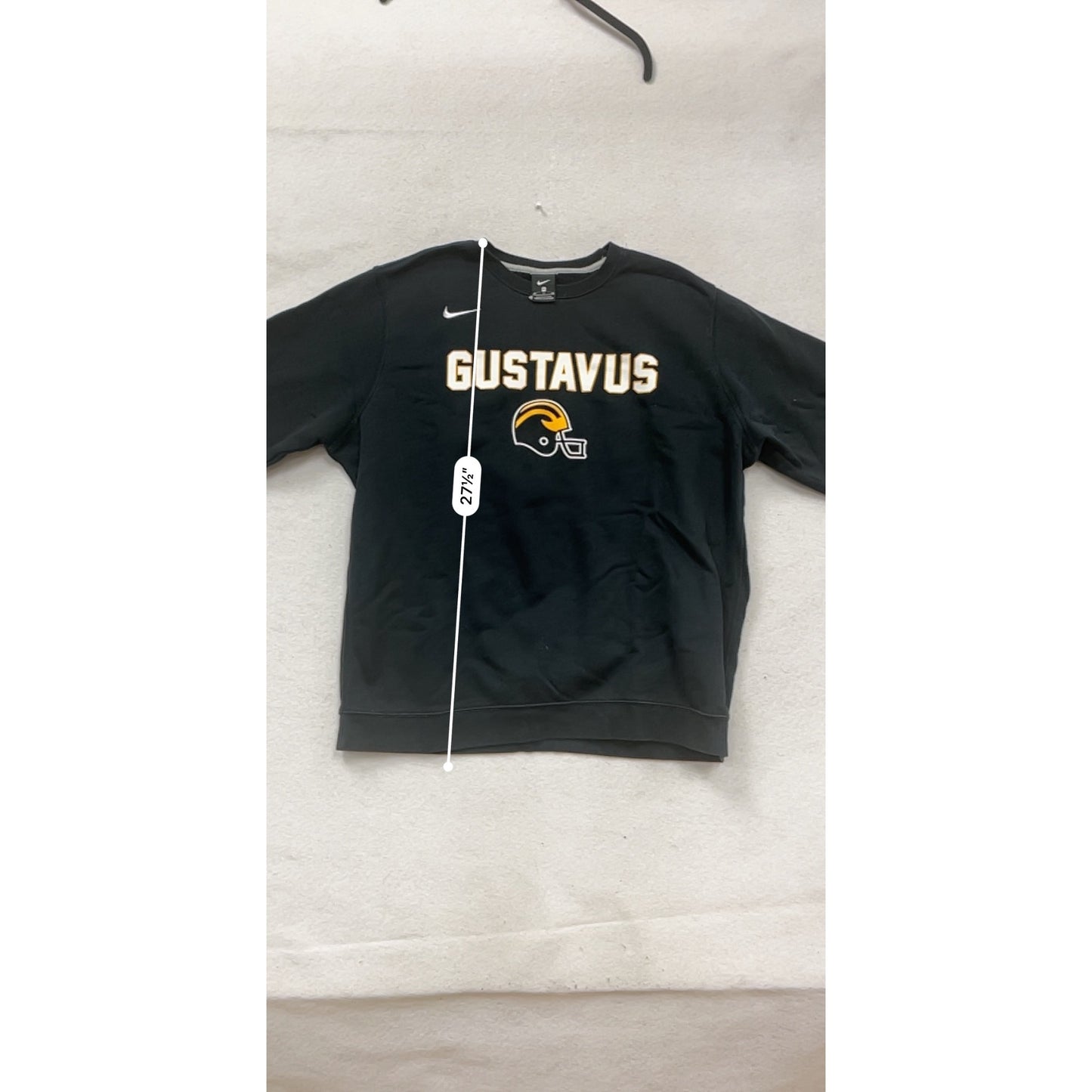 Nike Gustavus Black Crewneck Sweatshirt XL #95A