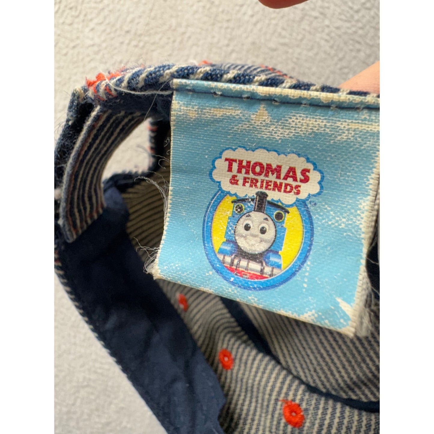 Thomas & Friends All Aboard Kids Striped Denim Train Hat #9843