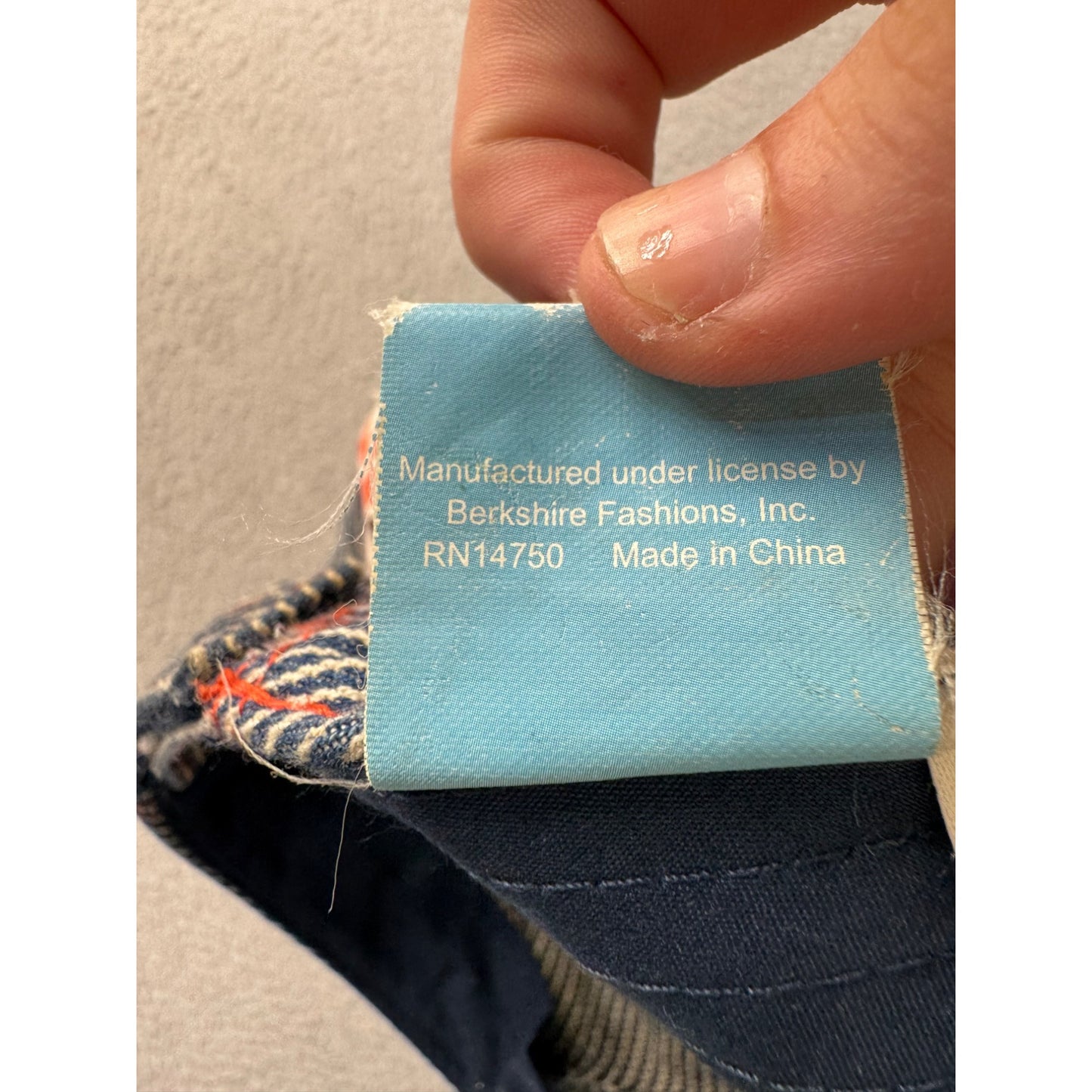 Thomas & Friends All Aboard Kids Striped Denim Train Hat #9843