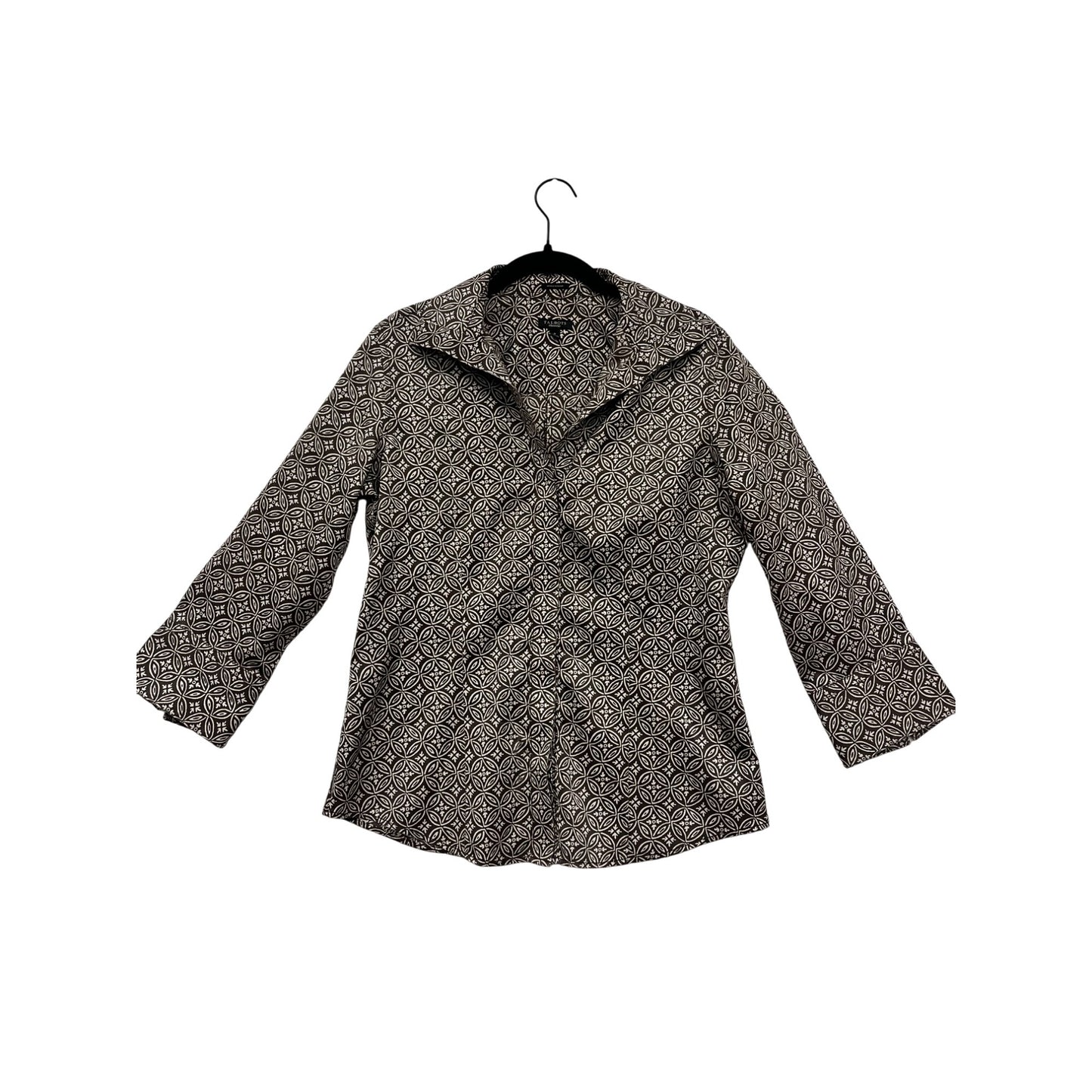 Talbots Wrinkle-Resistant Cotton Shirt Size 8 #193A