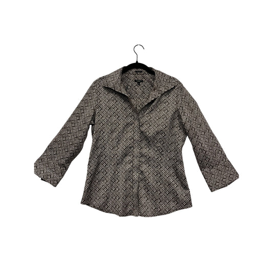 Talbots Wrinkle-Resistant Cotton Shirt Size 8 #193A