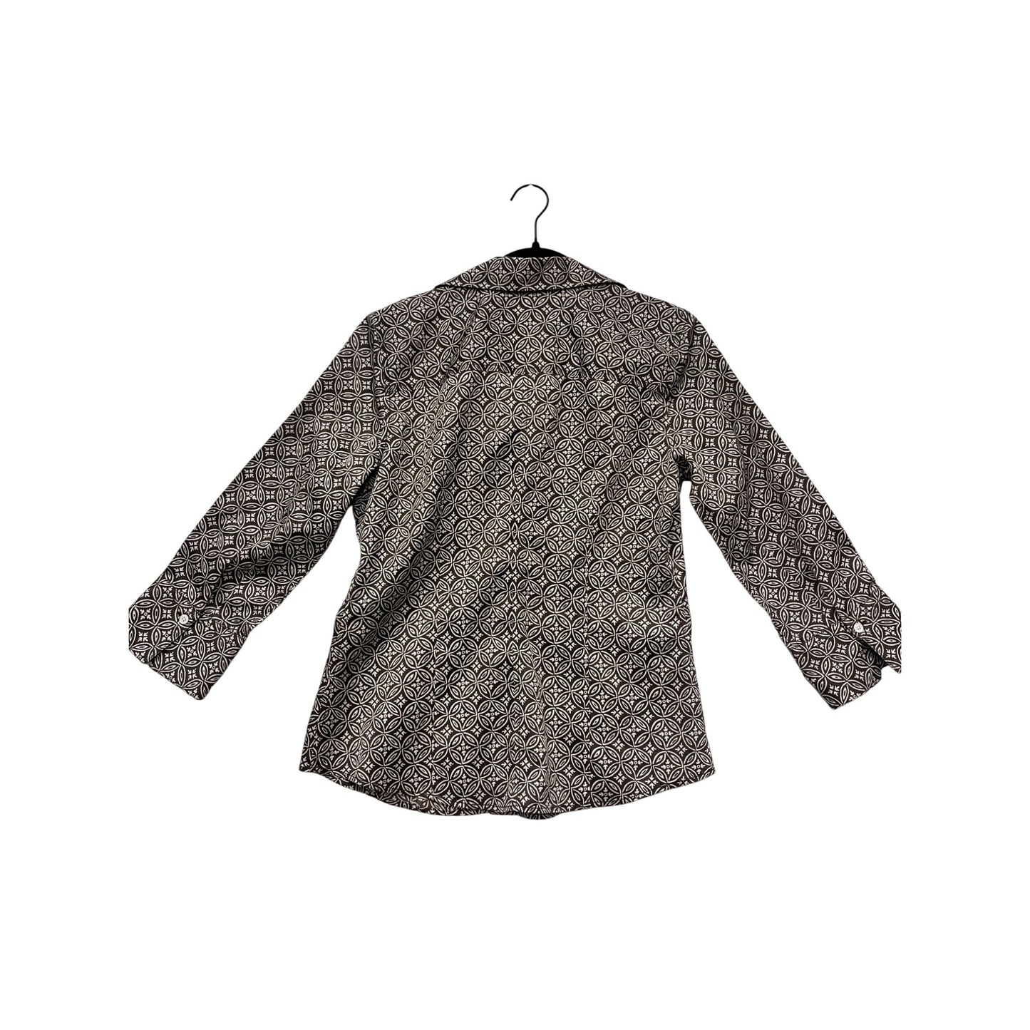 Talbots Wrinkle-Resistant Cotton Shirt Size 8 #193A