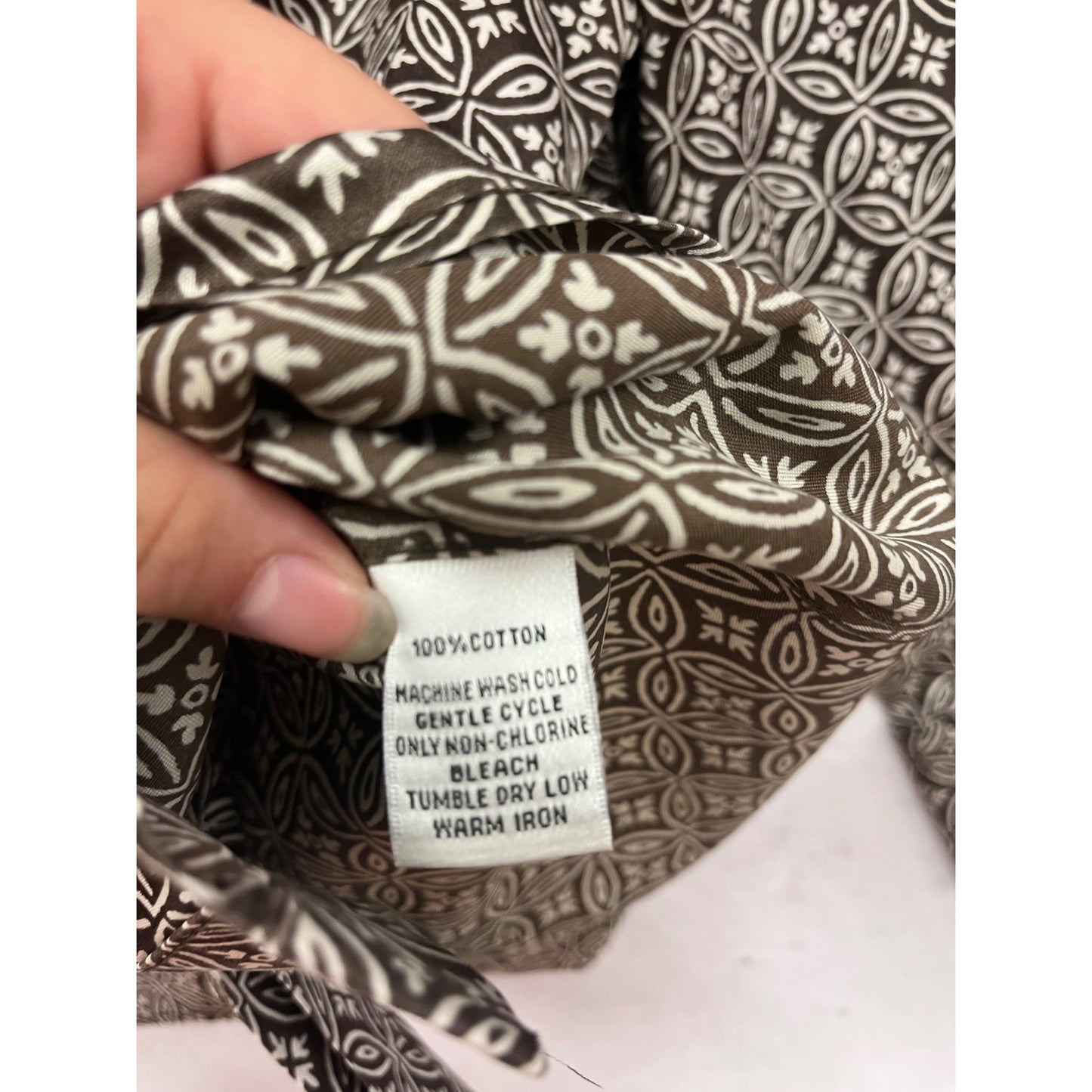 Talbots Wrinkle-Resistant Cotton Shirt Size 8 #193A