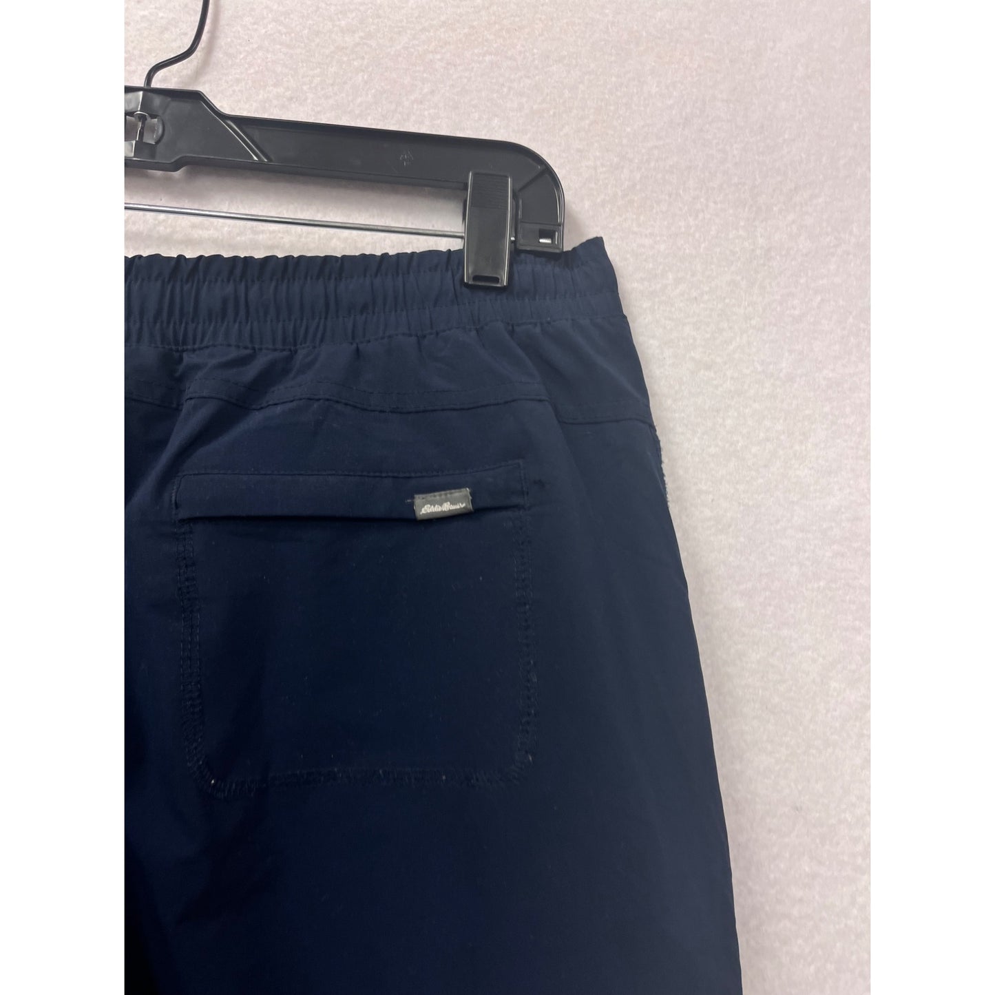 Eddie Bauer 6 Navy Blue Athletic Fleece Lined Joggers #7457