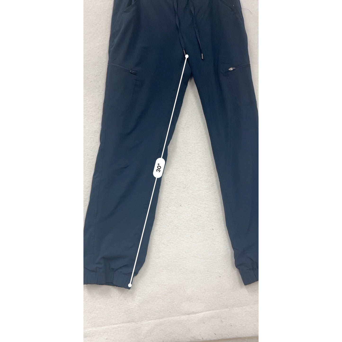 Eddie Bauer 6 Navy Blue Athletic Fleece Lined Joggers #7457