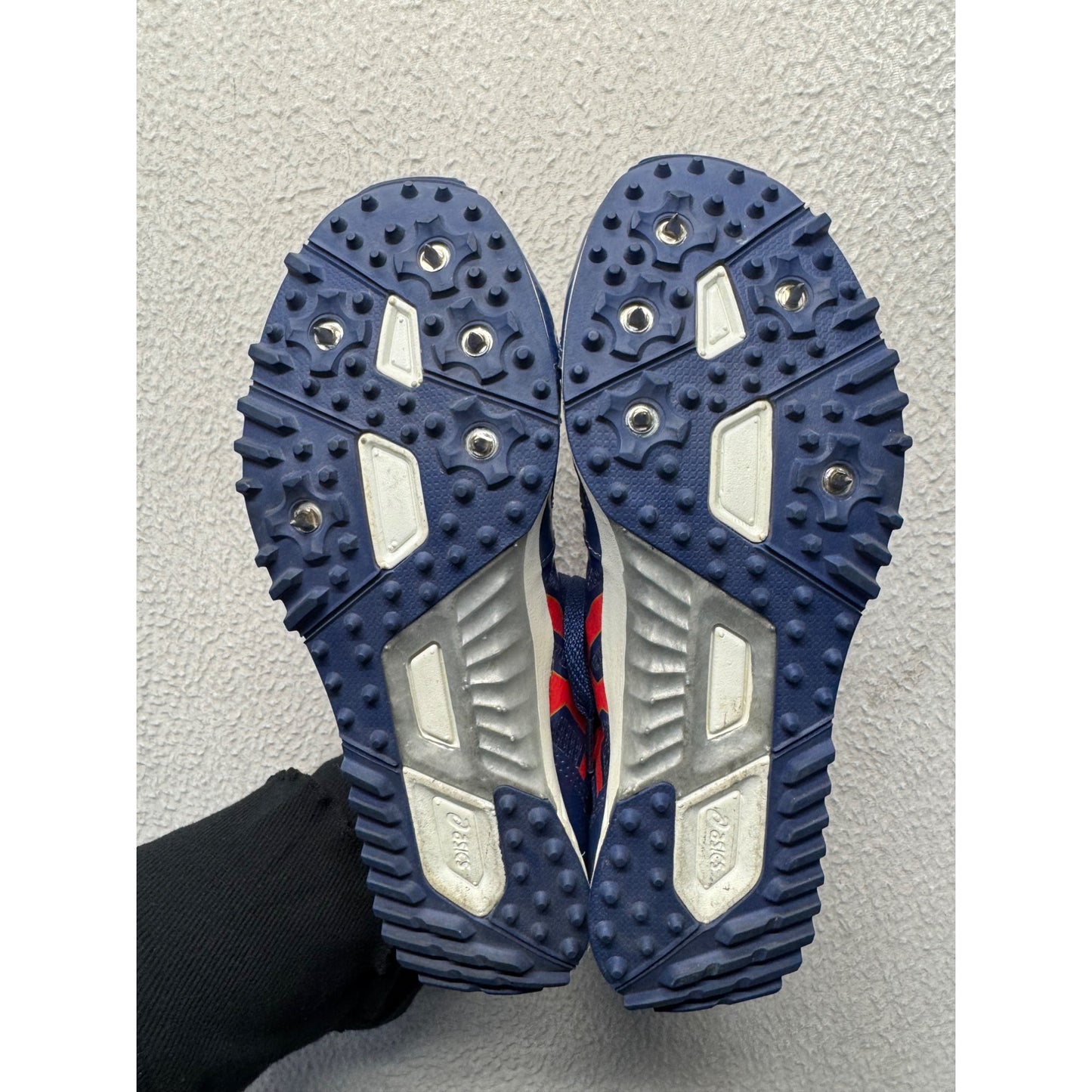 Asics Hyper MD 6 Mens Track & Field Spikes Blue/Red Size 9 9437