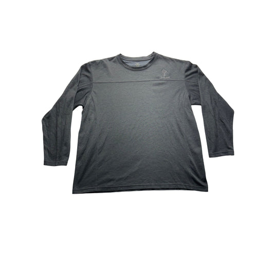 Loveland Embroidered Gray Long Sleeve Shirt Mens XL #7484