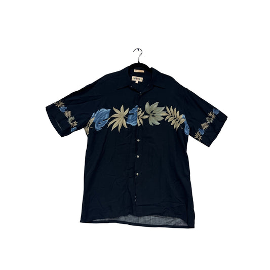 Campia Moda Short Sleeve Button-Front Size XL #987A