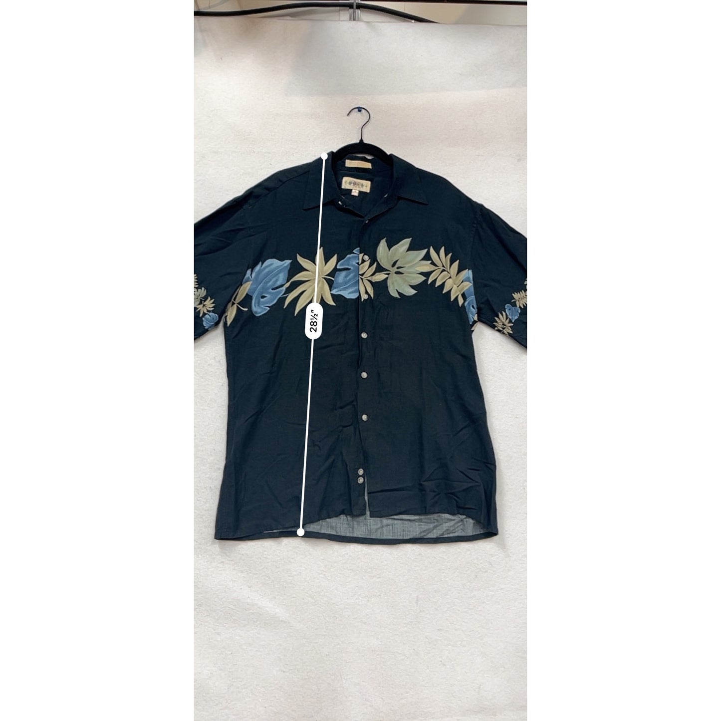 Campia Moda Short Sleeve Button-Front Size XL #987A