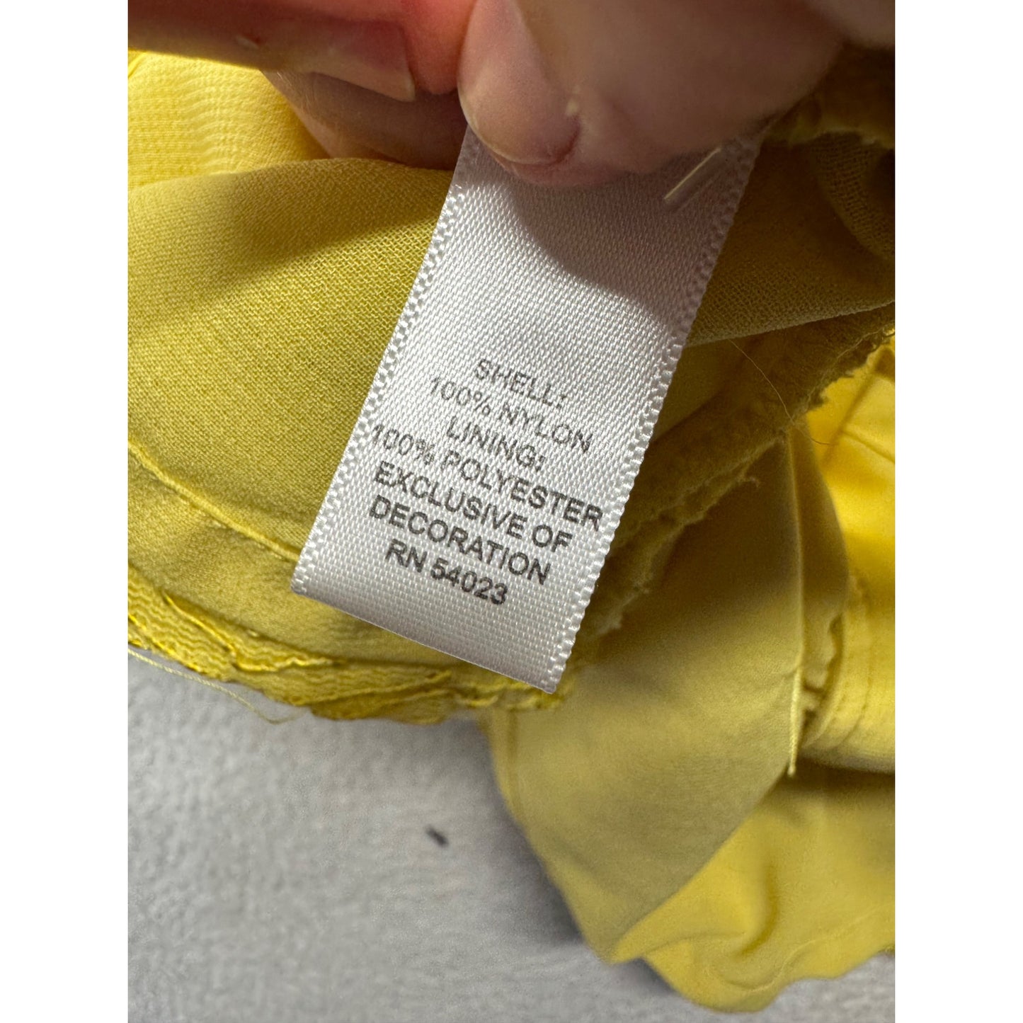 Chevron Textured Yellow Sleeveless Top By Banana Republic Size 0 #9302