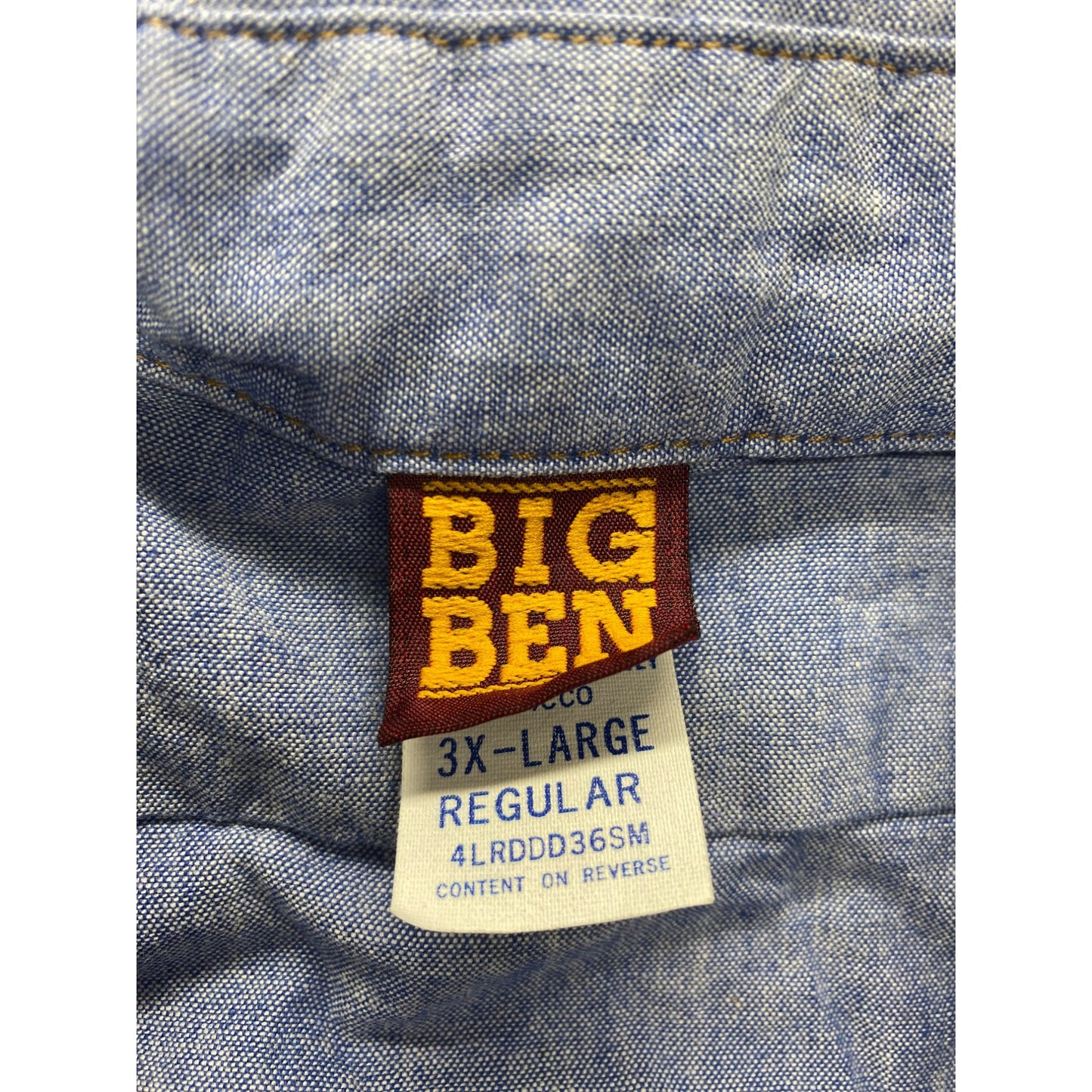 Vintage Big Ben Button Up #3886