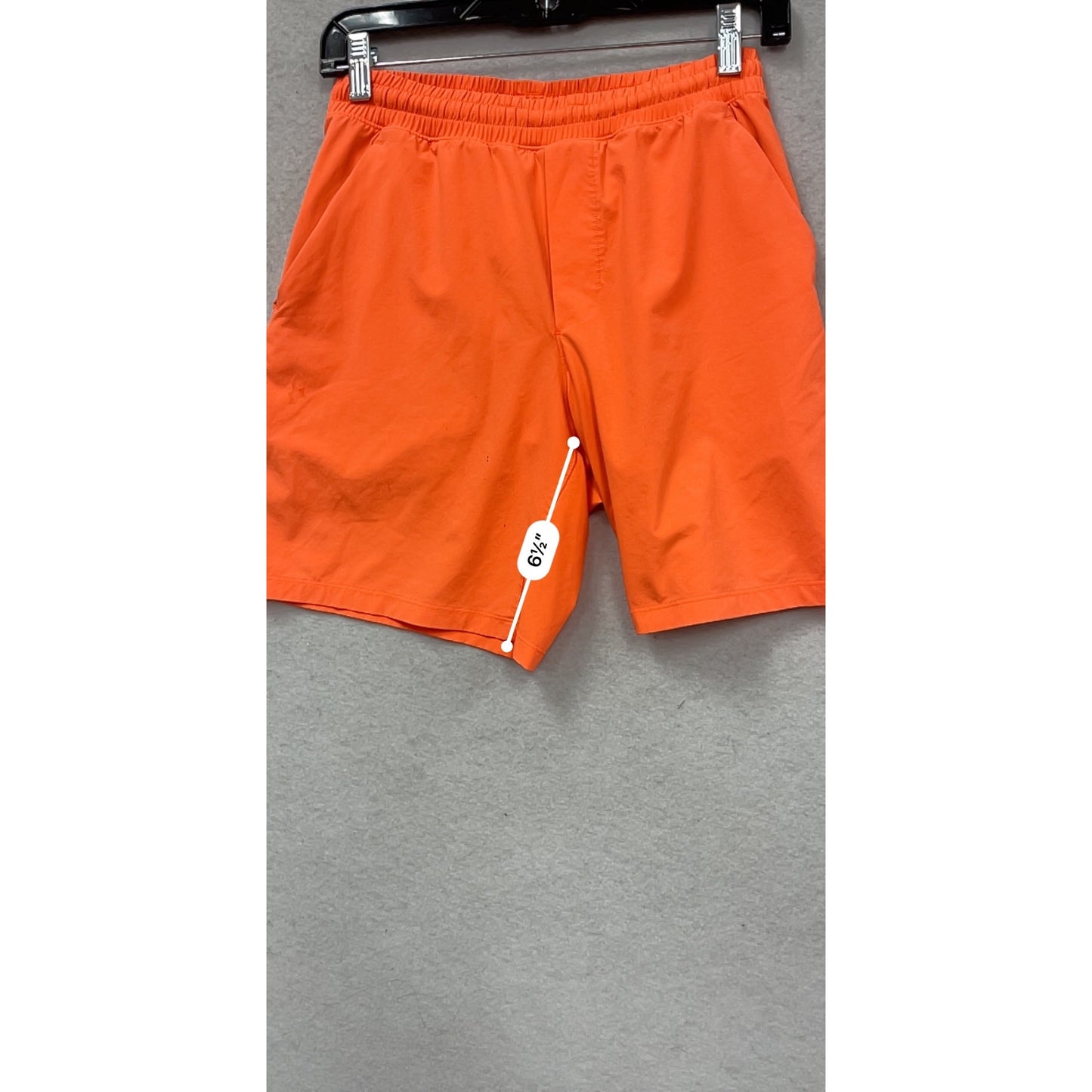 Lululemon Mens Orange Athletic Shorts S #253A