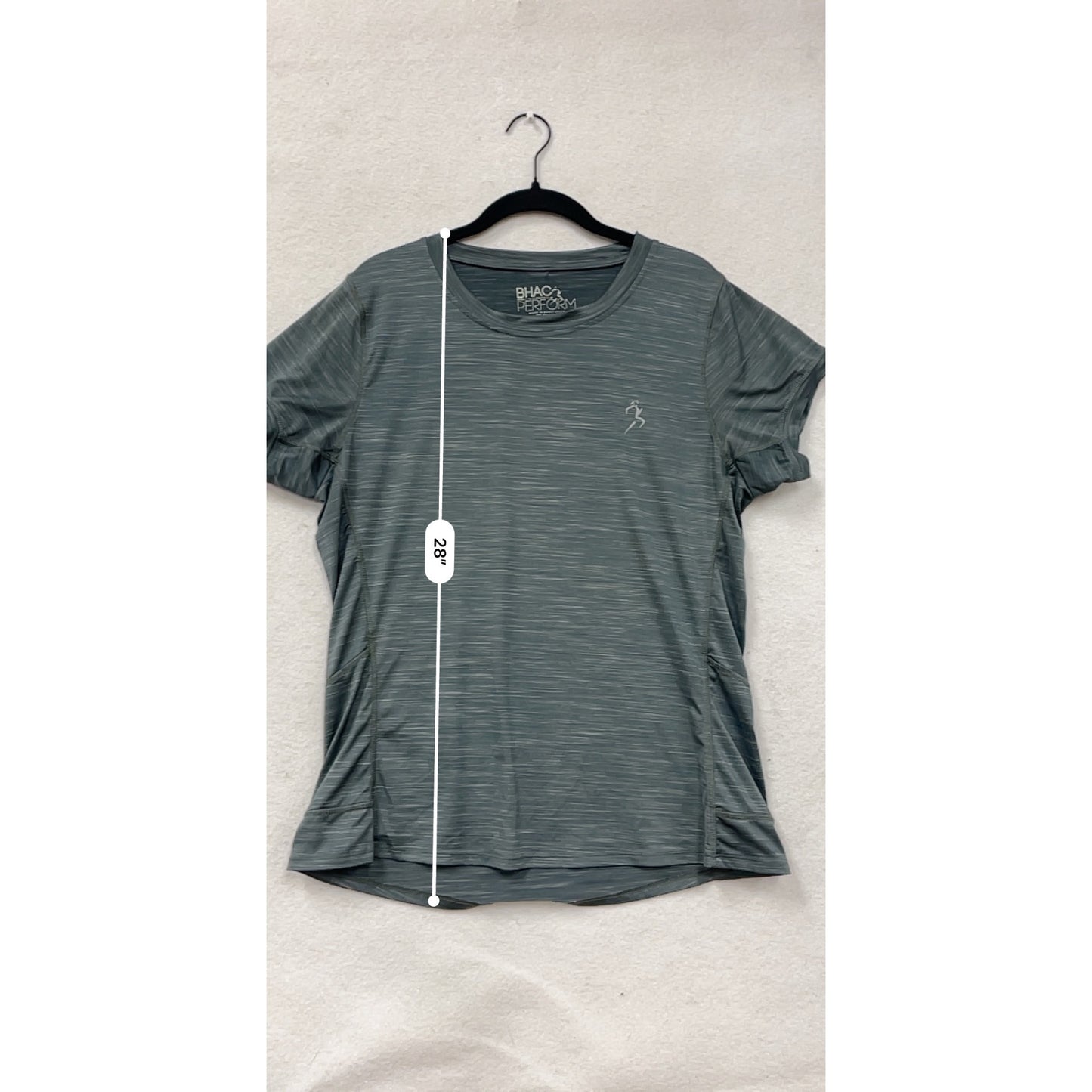 BHAC Perform XL Athletic T-Shirt Gray Heather #8705