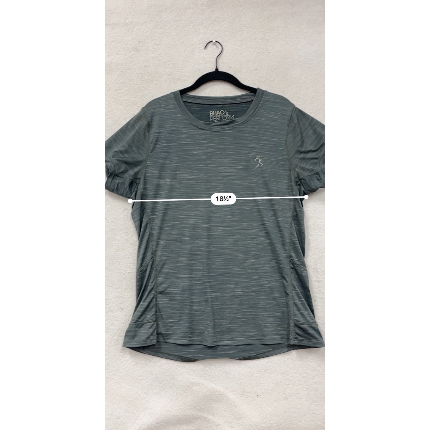 BHAC Perform XL Athletic T-Shirt Gray Heather #8705