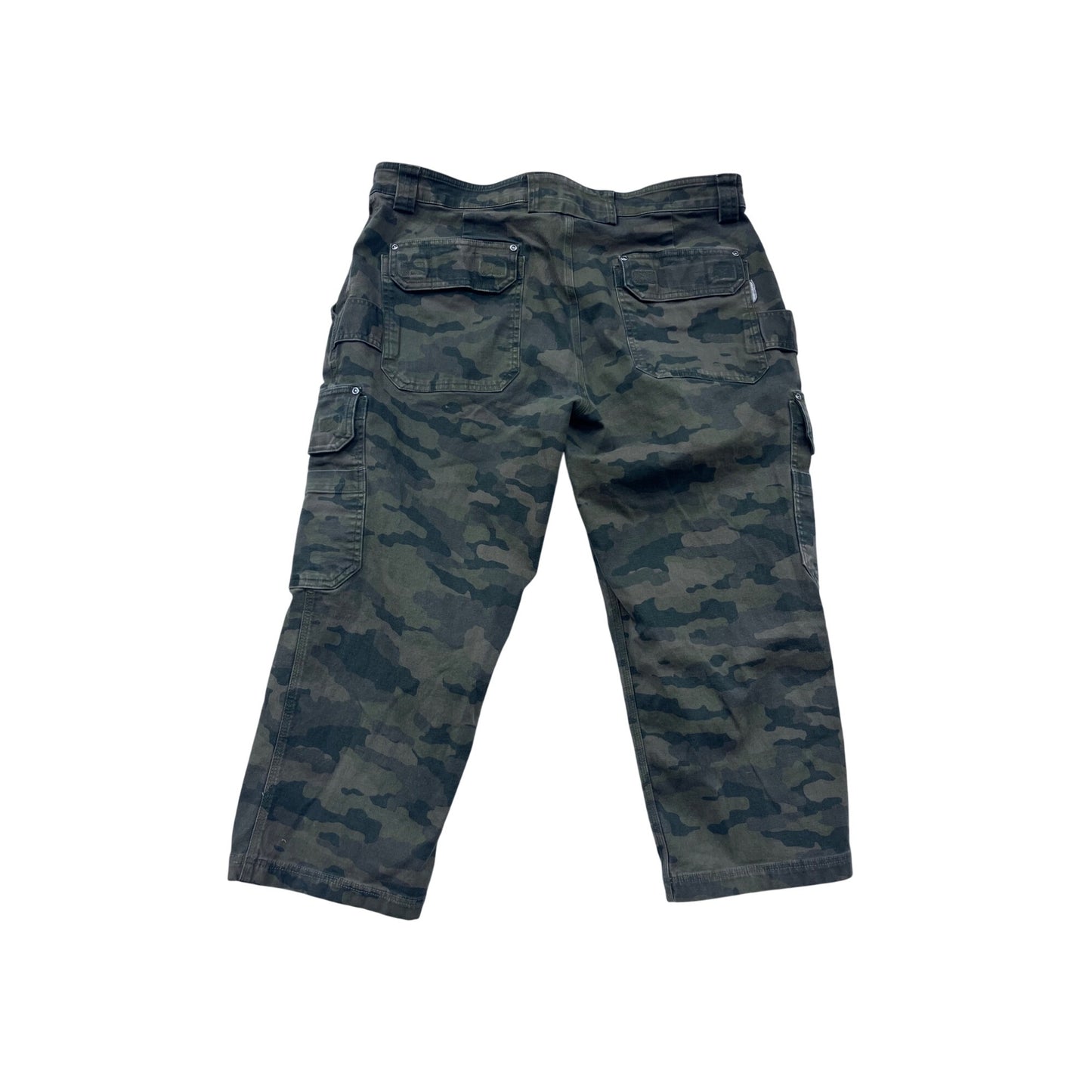 Duluth Trading Co Mens 38x34 Camo Flex Fire Hose Cargo Pants #70A