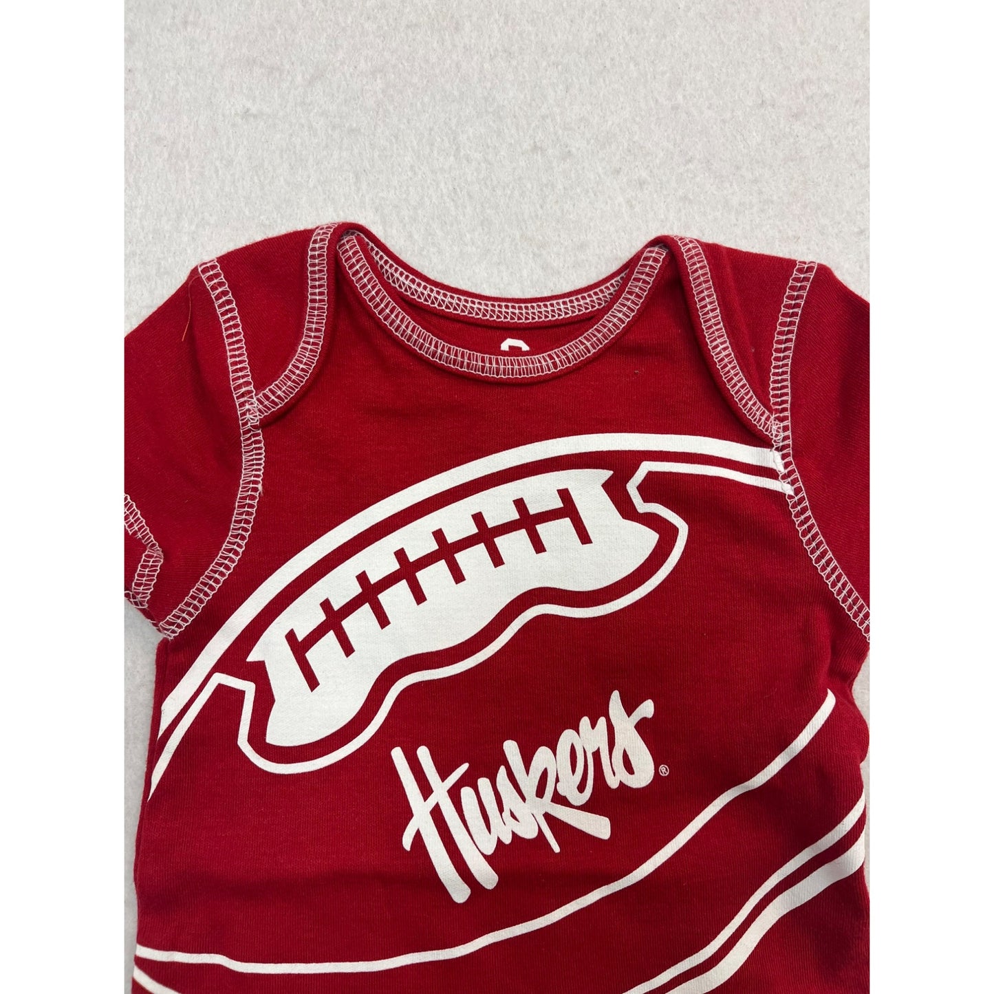 Infants Nebraska Huskers Football One Piece #2364