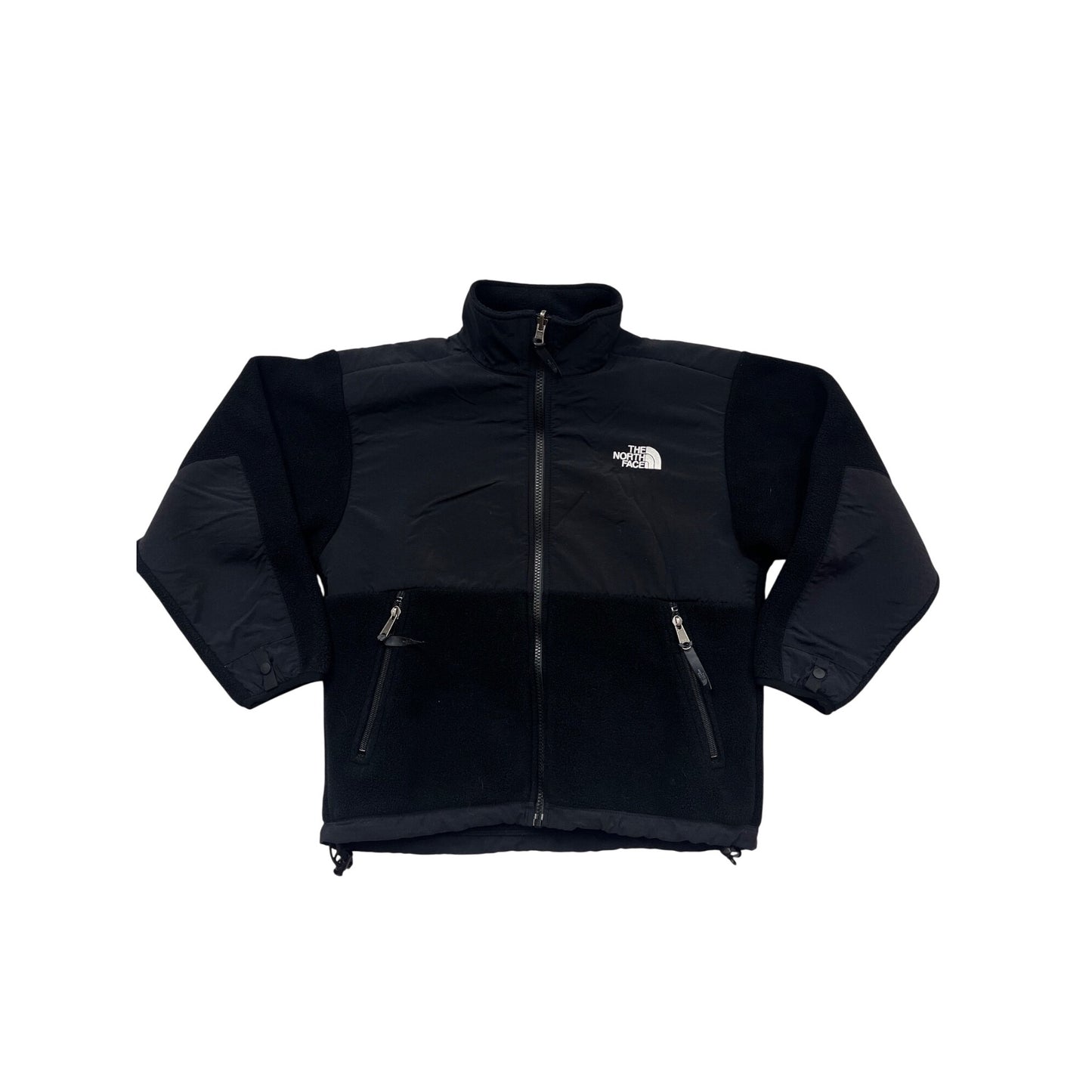 The North Face Youth Medium Black Denali Fleece Jacket Full Zip #119C