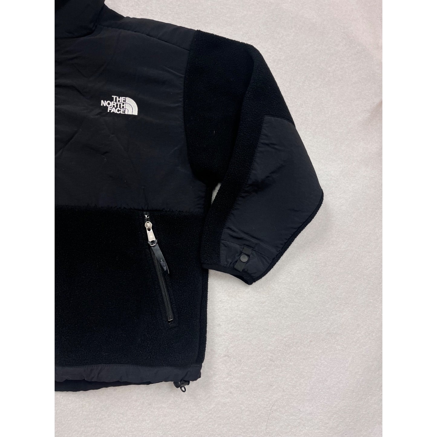 The North Face Youth Medium Black Denali Fleece Jacket Full Zip #119C
