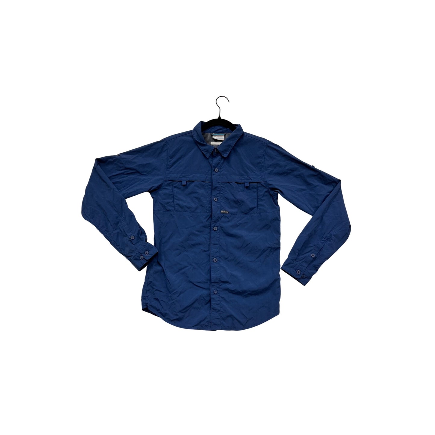 Columbia Blue Long Sleeve Shirt XL #382A