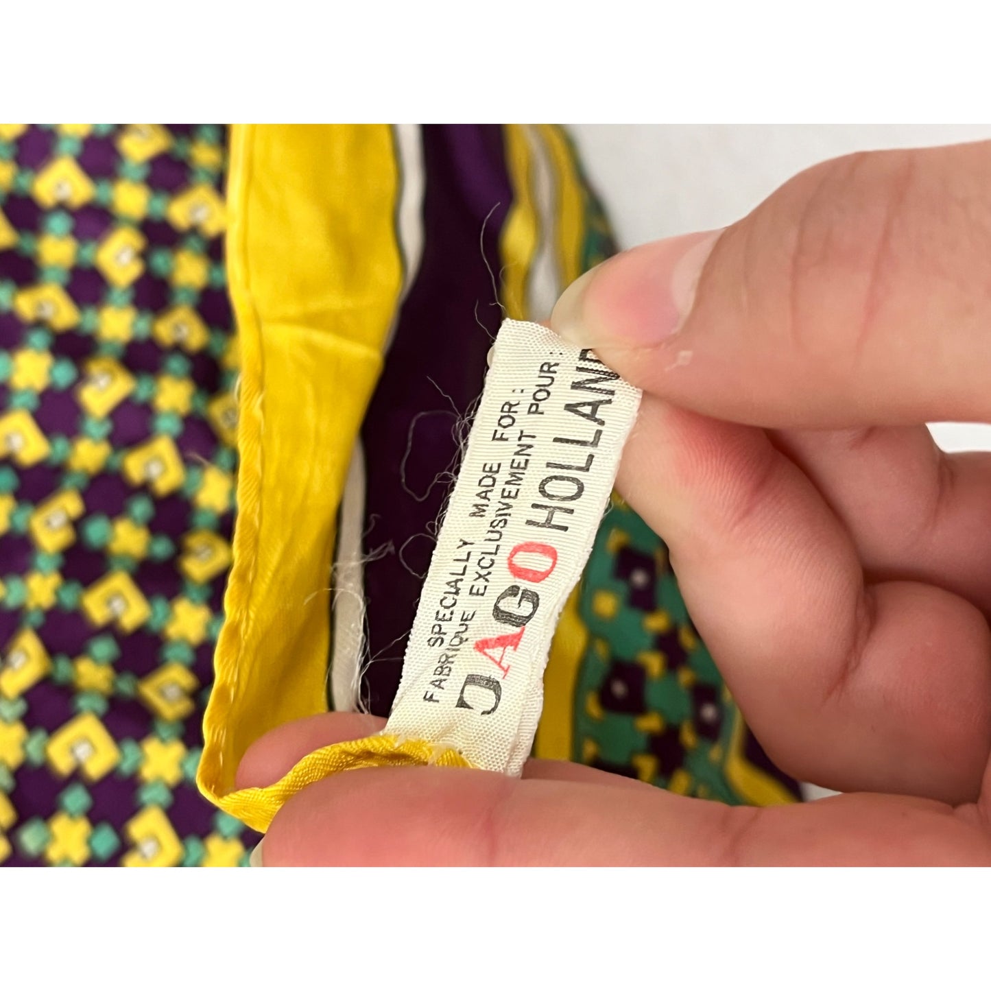 Women’s Vintage Jago Holland Scarf #6028